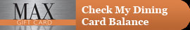 Check My Dining Card Balance